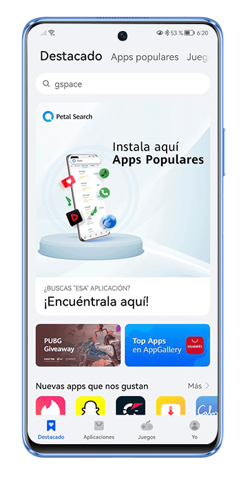 Cómo instalar la app de Whatsapp con Petal Search o AppGallery en