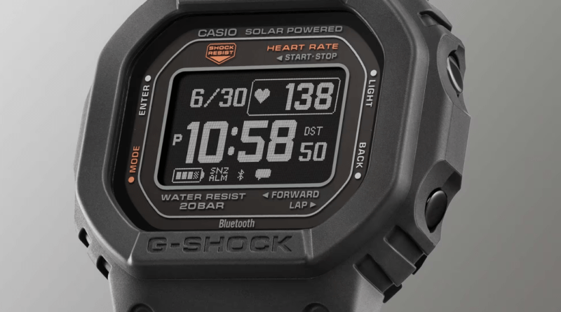 El Casio de toda la vida se convierte en smartwatch con carga